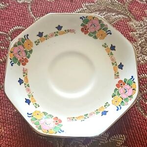 Rare Royal Ivory John Maddock and Sons Antique trinket dish or saucer